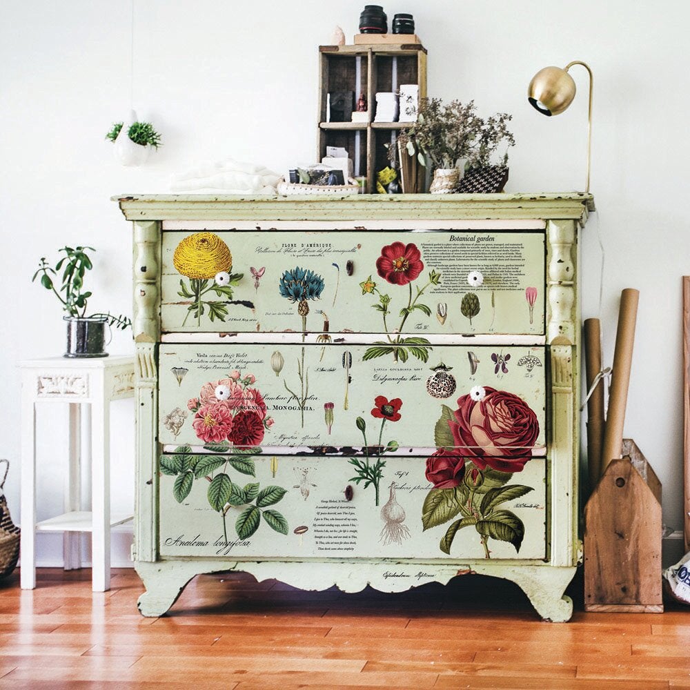 Blossom Botanica - Furniture Transfer - ReDesign with Prima